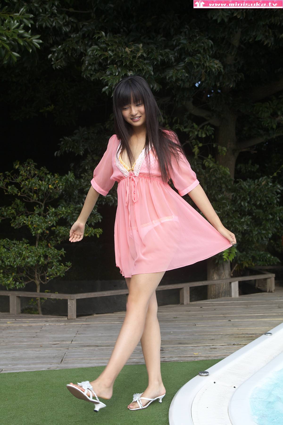 山中真由美 现役女子高生 [Minisuka.tv] Mayumi Yamanaka 2011.05